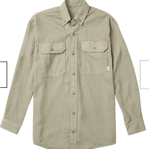 Rasco FR Khaki DH Air Uniform Shirt (M) - Picture 4 of 5